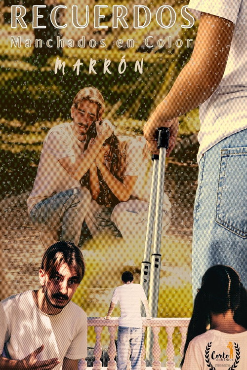 Recuerdos manchados en color marrón