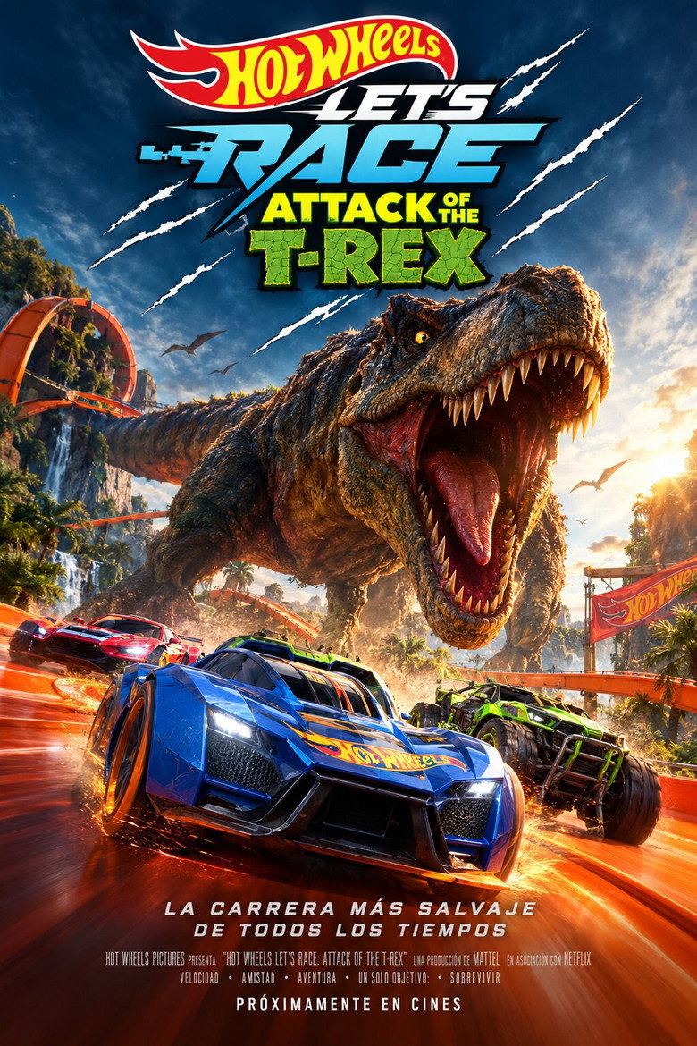 Hot Wheels Let's Race: Attack of the T-Rex